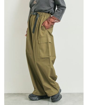 ベルト付きカーゴパンツ