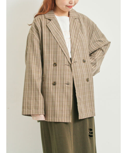 カットアウトダブルジャケット