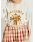 柄アソートフロッキープリントロングTシャツ