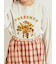 柄アソートフロッキープリントロングTシャツ
