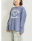 柄アソートフロッキープリントロングTシャツ
