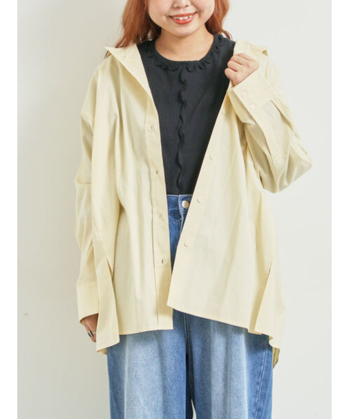 柄アソートドルマンスリーブシャツ