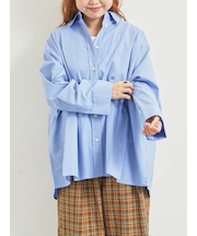 柄アソートドルマンスリーブシャツ