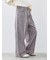 オーバーダイデニムタックパンツ