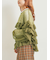 インナーSETモヘアタッチシアーフリルニット