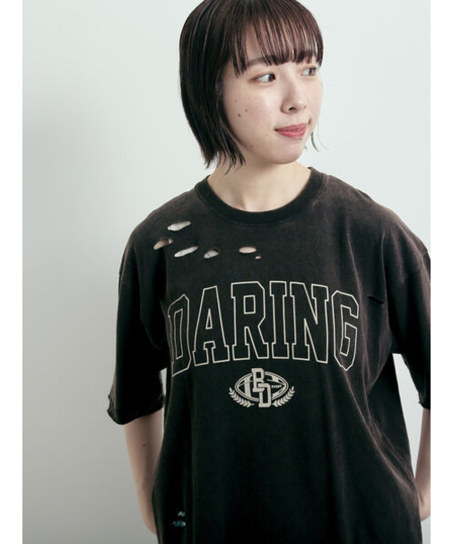 パウダー加工ロゴアソートプリントTシャツ