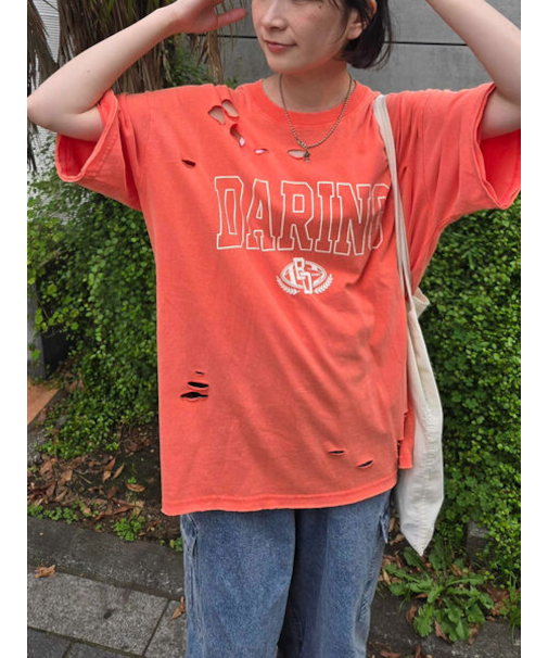 パウダー加工ロゴアソートプリントTシャツ