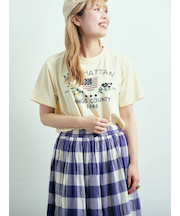 チェーン刺繍Tシャツ