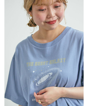 ギャラクシープリントTシャツ