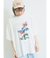 [接触冷感]バックシャーリング転写プリントTシャツ