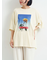 [接触冷感]バックシャーリング転写プリントTシャツ