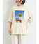 [接触冷感]バックシャーリング転写プリントTシャツ