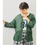 メッシュ編みZIPカーディガン