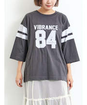 [接触冷感]ナンバリングプリントTシャツ