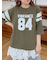 [接触冷感]ナンバリングプリントTシャツ