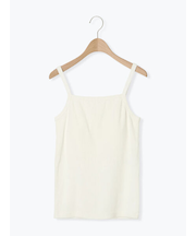 ピグメント加工カップ付きキャミソール