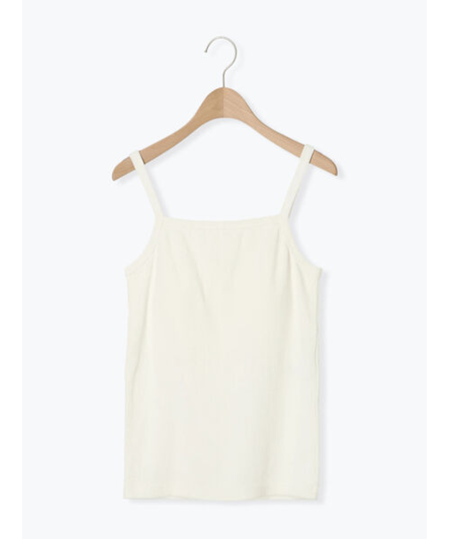 ピグメント加工カップ付きキャミソール