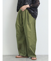 [接触冷感]配色ステッチパンツ