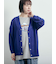 メッシュ編みVネックカーディガン