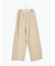 [接触冷感]裾スリットテーパードパンツ