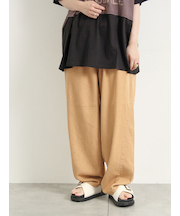 デニム/ツイルバレルパンツ