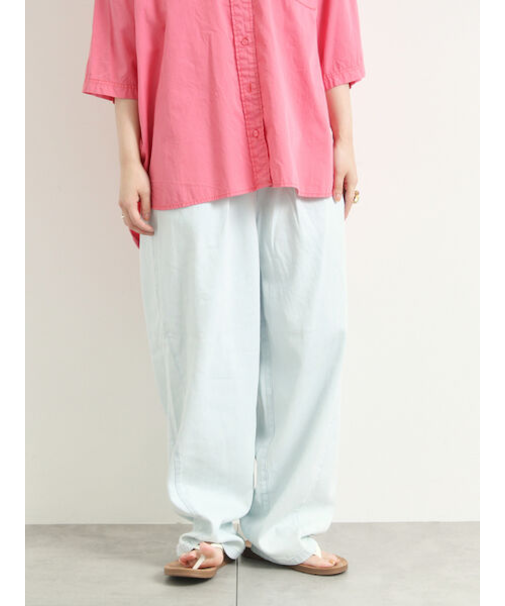 デニム/ツイルバレルパンツ