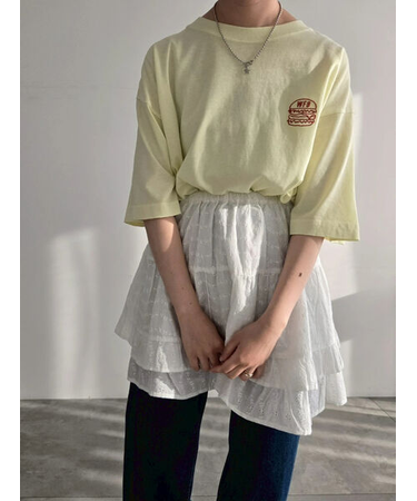 food刺繍Tシャツ
