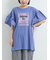 [接触冷感]フレアスリーブチュニックTシャツ