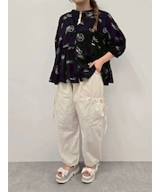 センター切替リボンカーゴパンツ