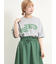 ブロッキングロゴプリントTシャツ