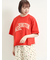 ブロッキングロゴプリントTシャツ