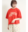 ブロッキングロゴプリントTシャツ