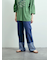 デニムロールアップパンツ