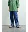 デニムロールアップパンツ