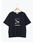 [接触冷感]スペースモチーフプリントTシャツ