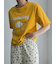 [接触冷感]スペースモチーフプリントTシャツ