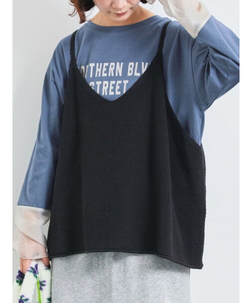 ニットキャミチュニック