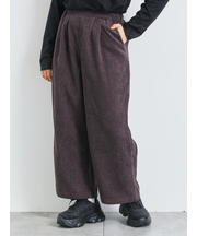 コーデュロイストレートパンツ