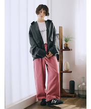 コーデュロイストレートパンツ