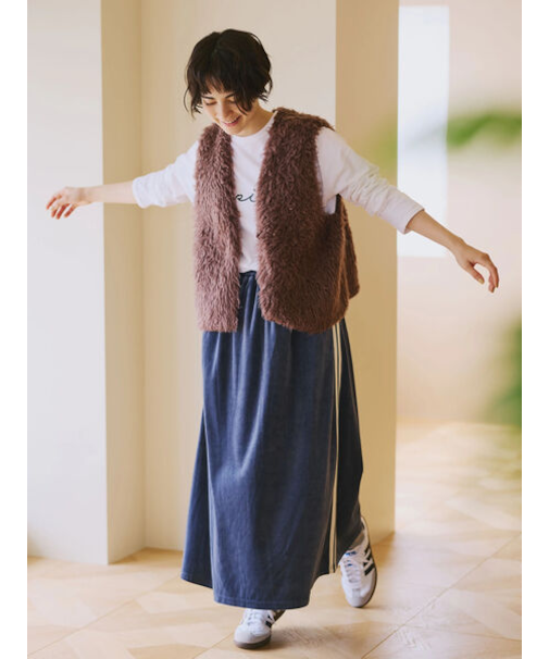 トグルニットベスト