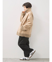 起毛カットツイルパンツ