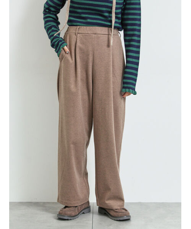 起毛カットツイルパンツ