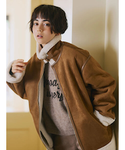 フェイクムートンフライトジャケット