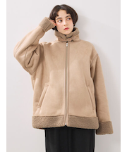 フェイクムートンフライトジャケット