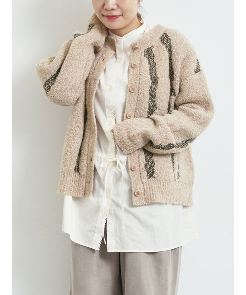 前後2wayジャカード柄ニット｜エスエムツーの通販｜&mall（アンド