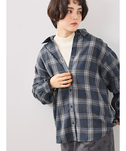 アソート袖口シャーリングブラウス