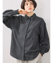 アソート袖口シャーリングブラウス