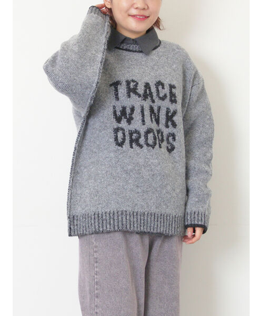 ループロゴニットプルオーバー