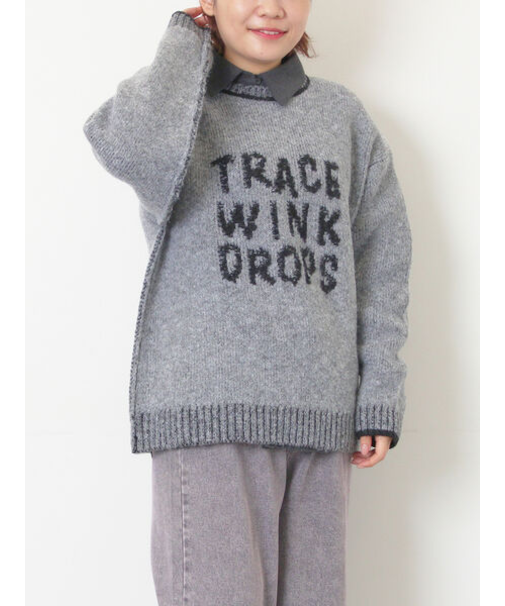 ループロゴニットプルオーバー