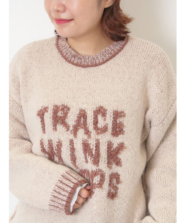 ループロゴニットプルオーバー